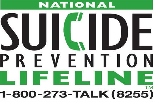 National Suicide Prevention Lifeline Image